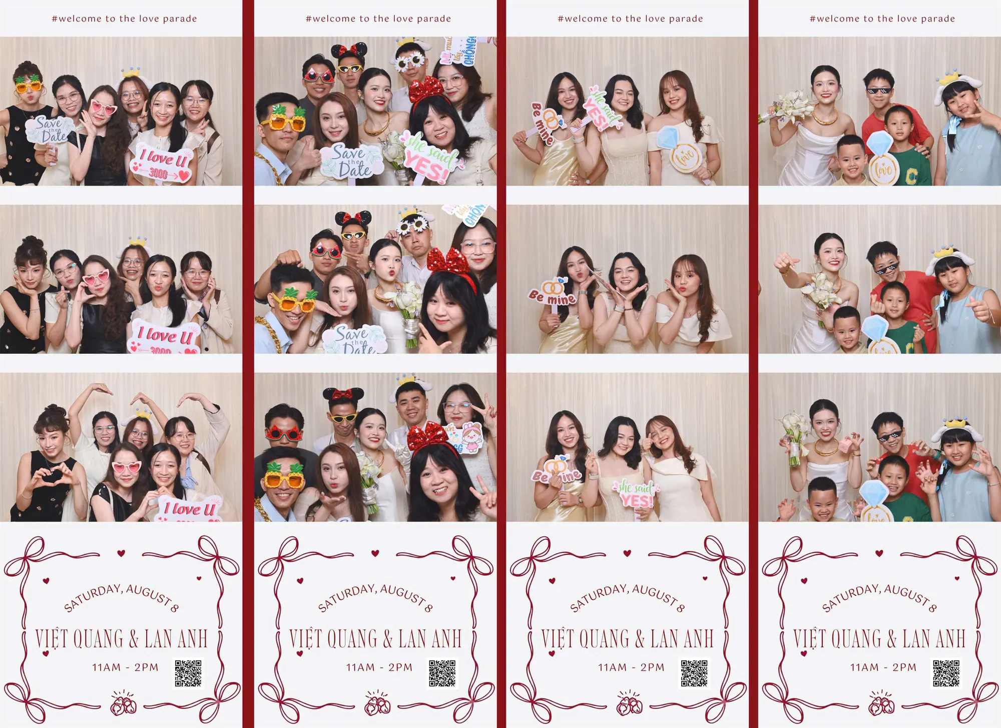 Frame ảnh in photobooth 4