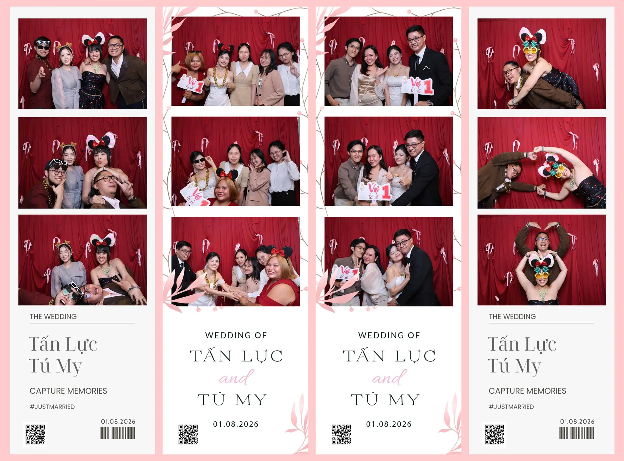 Frame ảnh in photobooth 5
